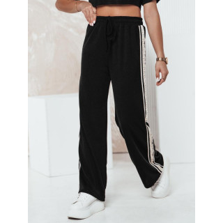 Ohlapne ženske trenirke črne barve UY2291