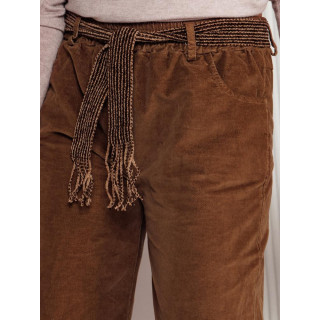 Ženske rjave hlače iz samleta UY2279