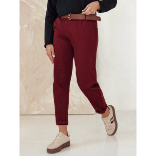 Ženske bordo hlače chinos UY2256