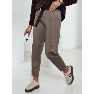 Kaki ženski chinos hlače UY2262