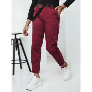 Bordo ženski chinos hlače UY2261