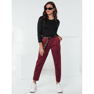 Bordo ženski chinos hlače UY2261