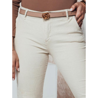 Bež hlače iz samleta UY2301