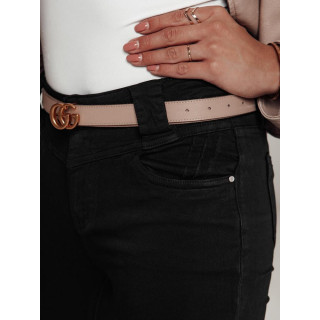 Ženske skinny črne kavbojke UY2218