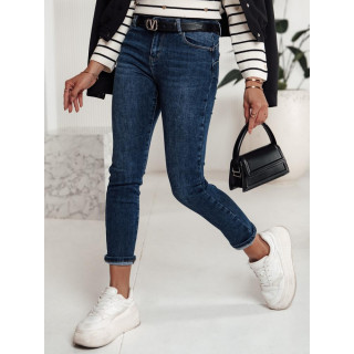 Ženske temno modre ozke kavbojke UY2200