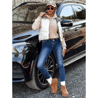 Ženske modre kavbojke s pasom UY2195