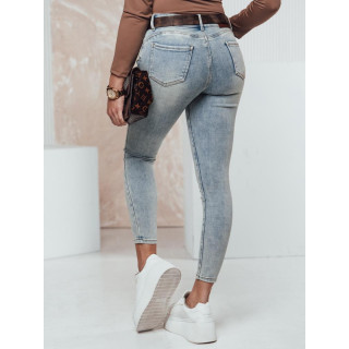 Svetlo modre ženske push up kavbojke UY2309