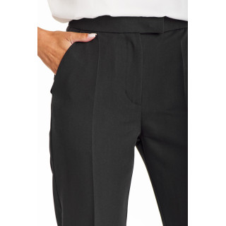 Temno bež elegantne ženske hlače