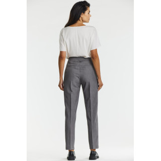 Temno bež elegantne ženske hlače