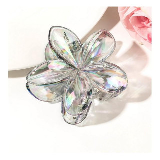 Okrasna sponka za lase v sivi barvi