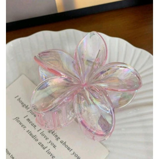 Okrasna sponka za lase v roza barvi