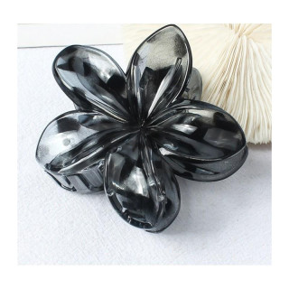 Črna okrasna sponka za lase