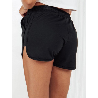 Ženske kratke hlače trenirka črne barve SY0414