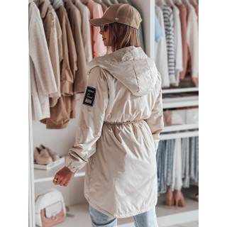 Ženska bež prehodna parka TY4811