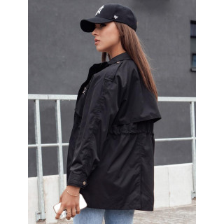 Ženska pomladna parka v črni barvi TY4388