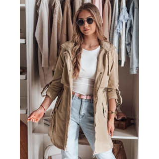 Ženska prehodna kaki parka TY4786