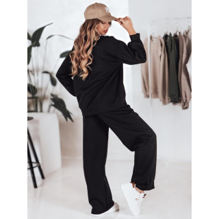 Črn ženski oversized komplet AY1127