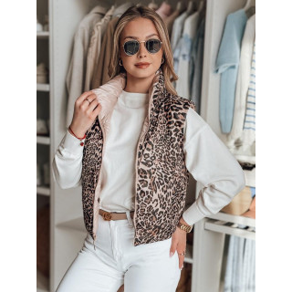 Ženski obojestranski roza telovnik TY4823