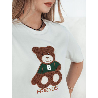 Ženska pistacija majica s plišastim medvedkom RY2540