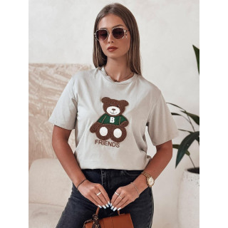 Ženska pistacija majica s plišastim medvedkom RY2566
