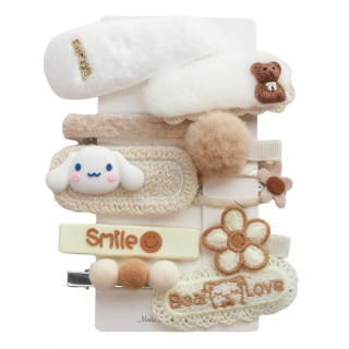 Set 10 otroških sponk za papir z medvedkom