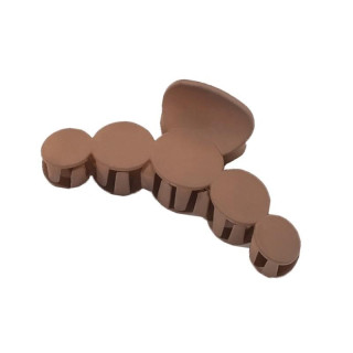 Sponka za lase v rjavi barvi