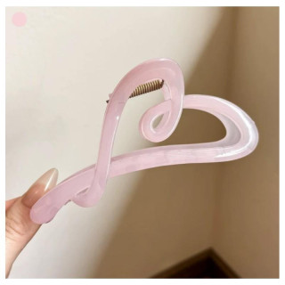 Okrasna roza sponka za lase