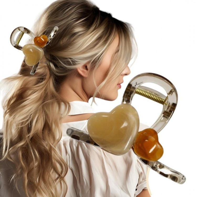 Prozorna zaponka s srčki