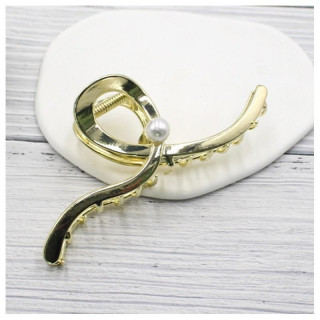 Sponka za lase zlate barve