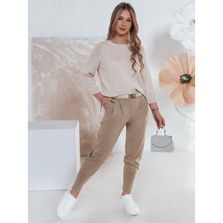 Ženske bež trenirke UY2412
