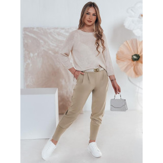 Ženske bež trenirke UY2410