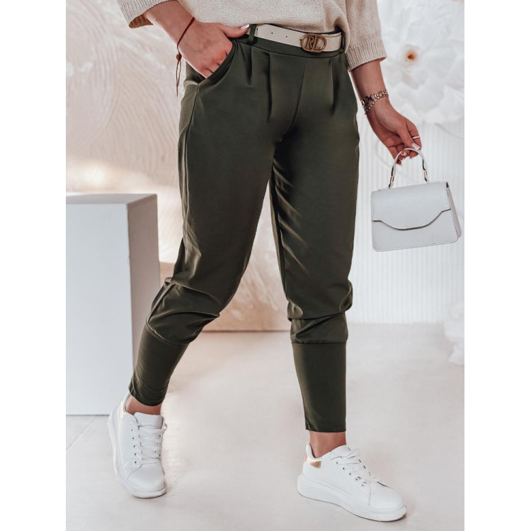 Ženske temno zelene trenirke UY2416