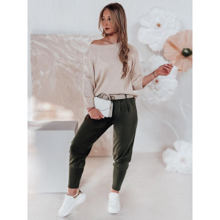 Ženske temno zelene trenirke UY2416