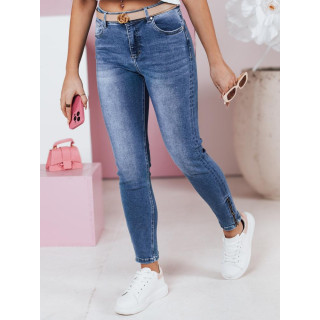 Ženske modre ozke kavbojke UY2366