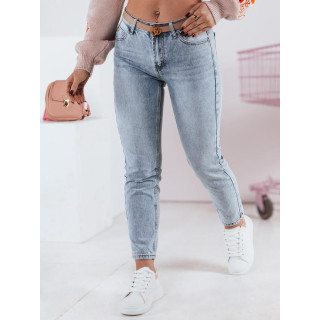 Svetlo modre ženske skinny jeans hlače UY2345