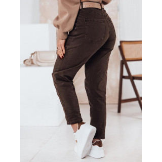 Ženske coffe mom fit jeans hlače UY2393