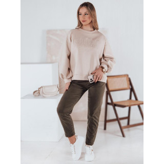 Ženske svetlo rjave kavbojke mom fit UY2353