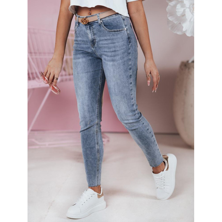 Ženske modre ozke kavbojke UY2387