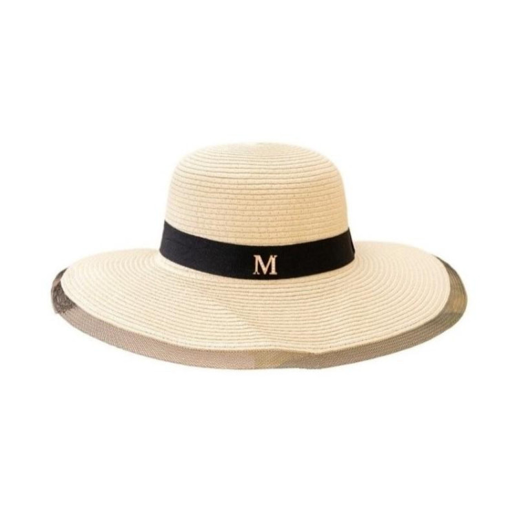 Poletni slamnati ženski klobuk