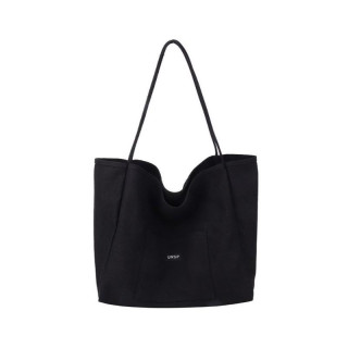 Velika črna torba iz blaga