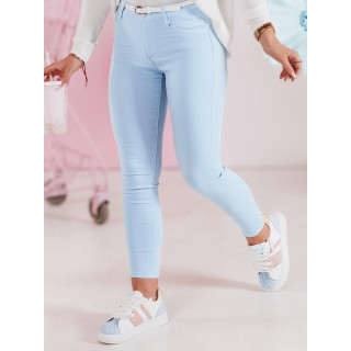 Svetlo modre oprijete ženske hlače UY2428