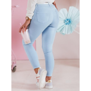 Svetlo modre oprijete ženske hlače UY2428
