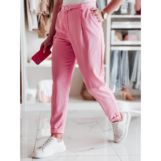 Elegantne roza ženske hlače UY2519