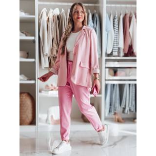 Elegantne roza ženske hlače UY2519