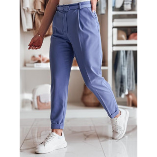 Svetlo modre elegantne ženske hlače UY2517