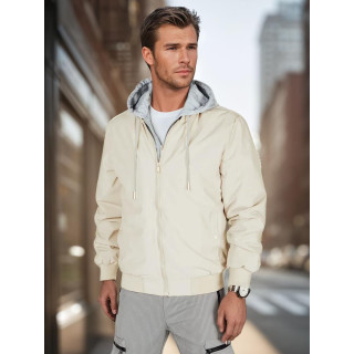 Moška bela bomber jakna TX5020