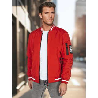 Moška rdeča bomber jakna za pomlad TX5014