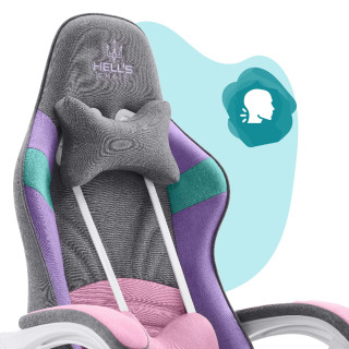 Barvit gaming stol HELL'S CHAIR za otroke