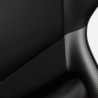 Gaming stol Huzaro v črni barvi FORCE 6.2 CARBON