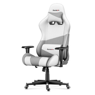 Sivo-bel gaming stol Huzaro FORCE 6.2 WHITE MESH